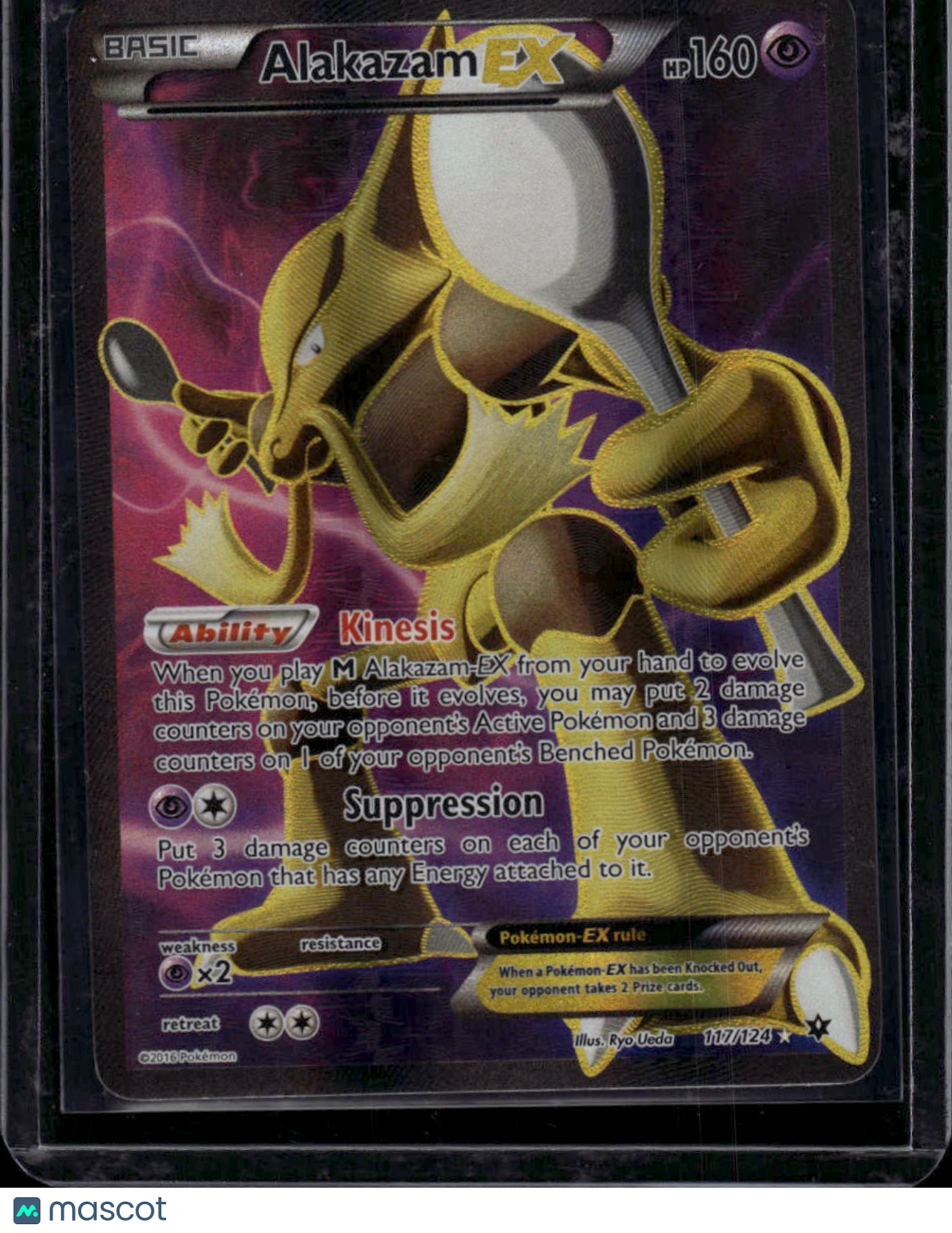Pokemon 2016 Fates Collide Pokemon Alakazam EX