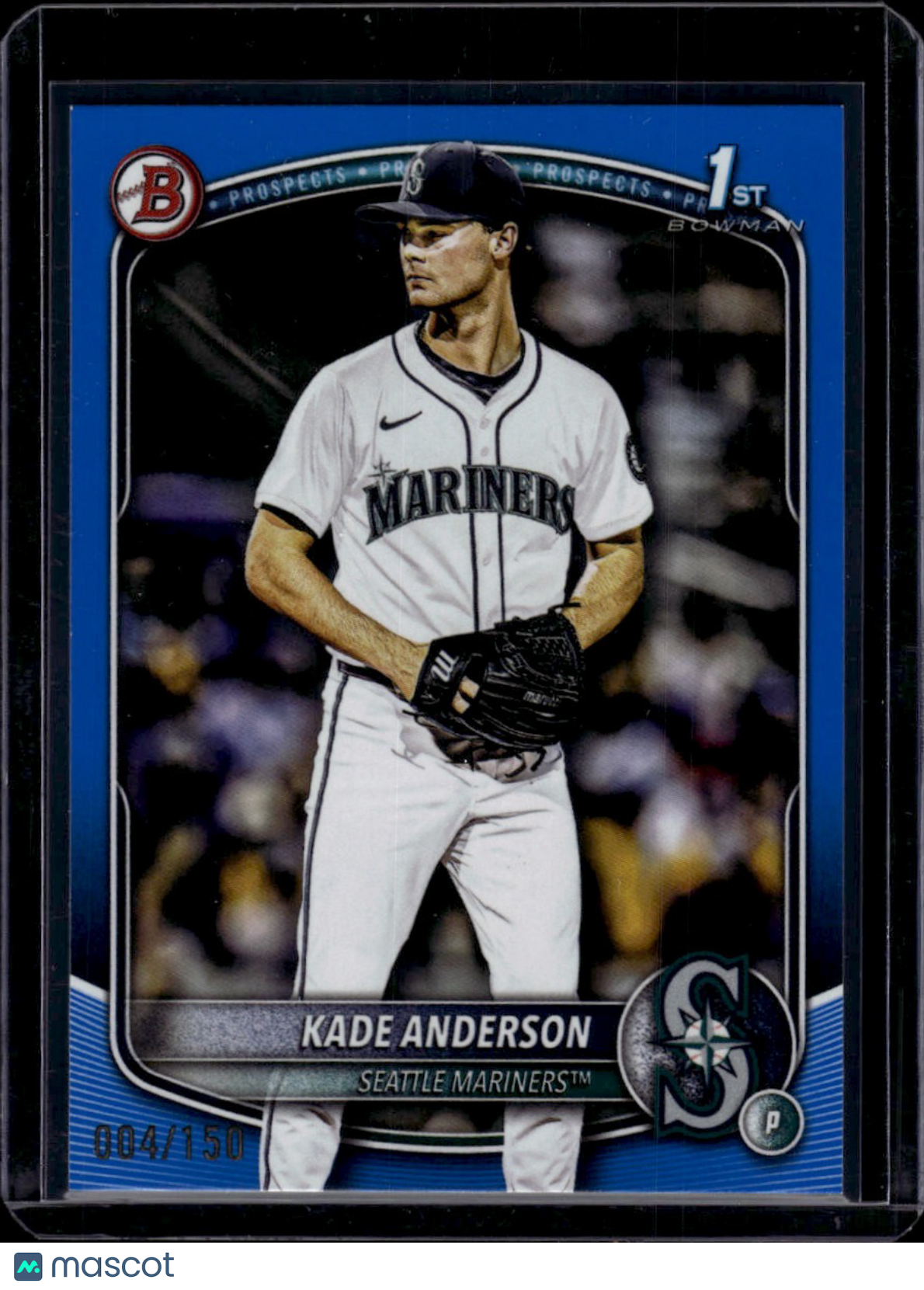2025 Topps Bowman Draft Kade Anderson Blue 004/150