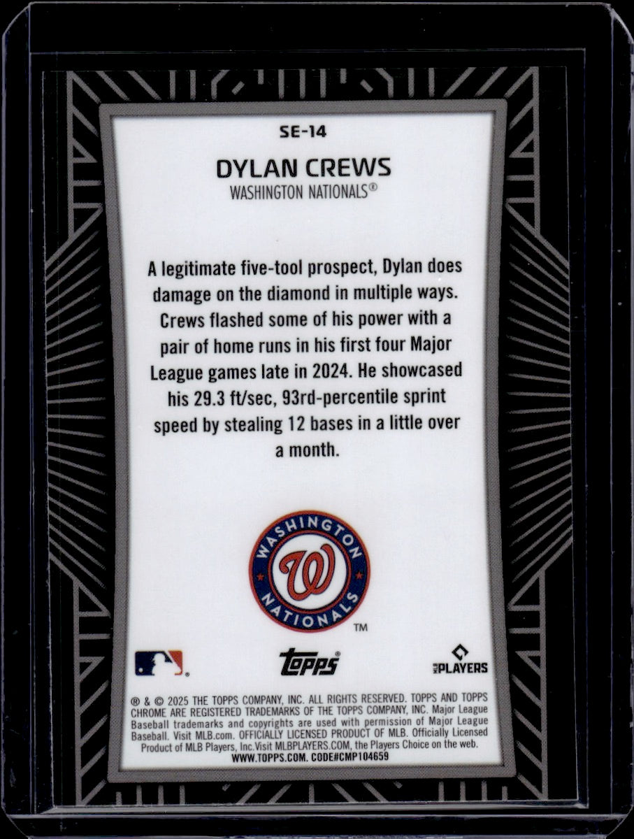 2025 Topps Chrome Dylan Crews RC