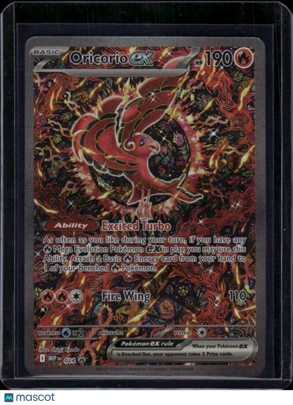 Nintendo 2024 Temporal Forces Pokemon Oricorio EX