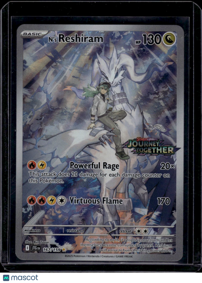 2025 Pokemon Scarlet & Violet Journey Together N'S Reshiram