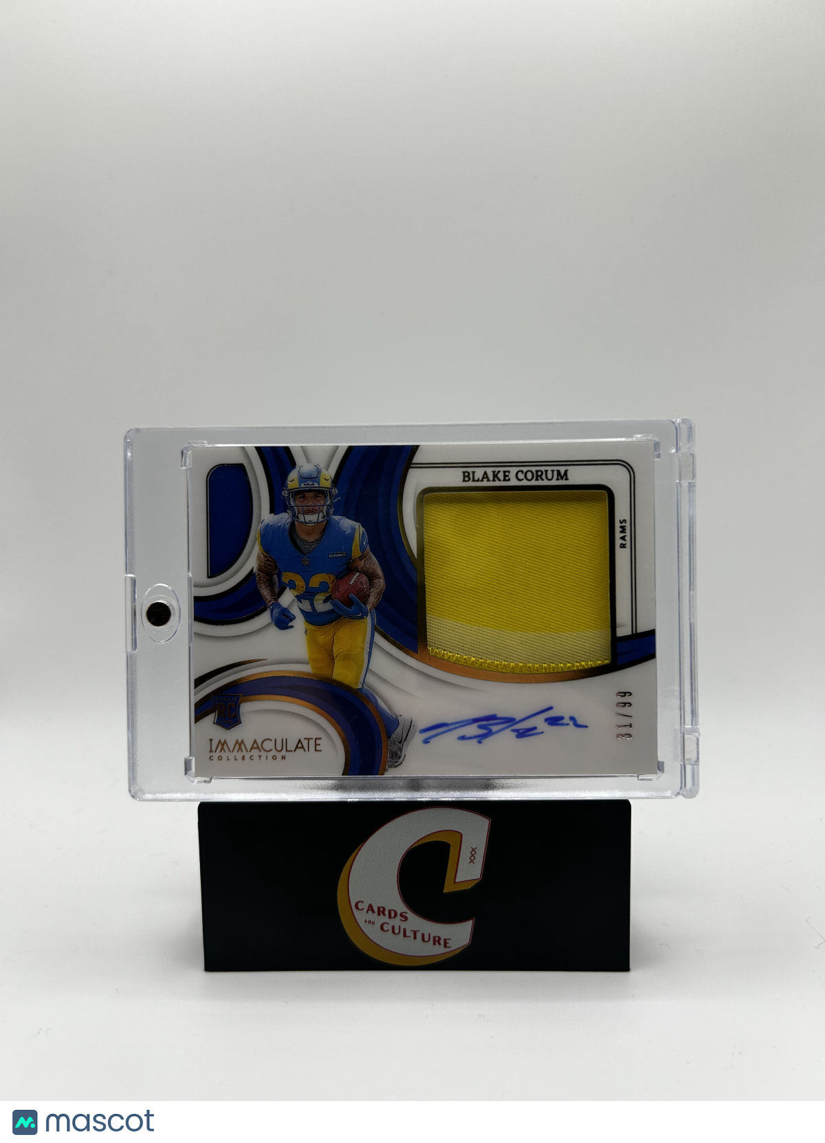 2024 Panini Immaculate Collection Blake Corum RPA /99