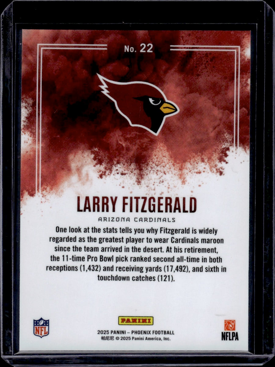 2025 Panini Phoenix Football Larry Fitzgerald