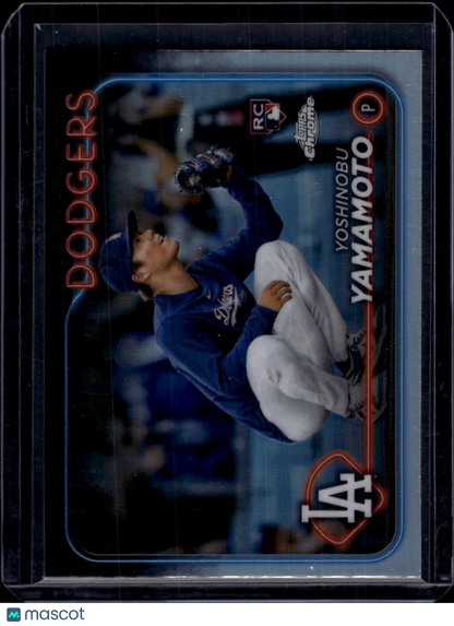 2024 Topps Chrome Yoshinobu Yamamoto RC