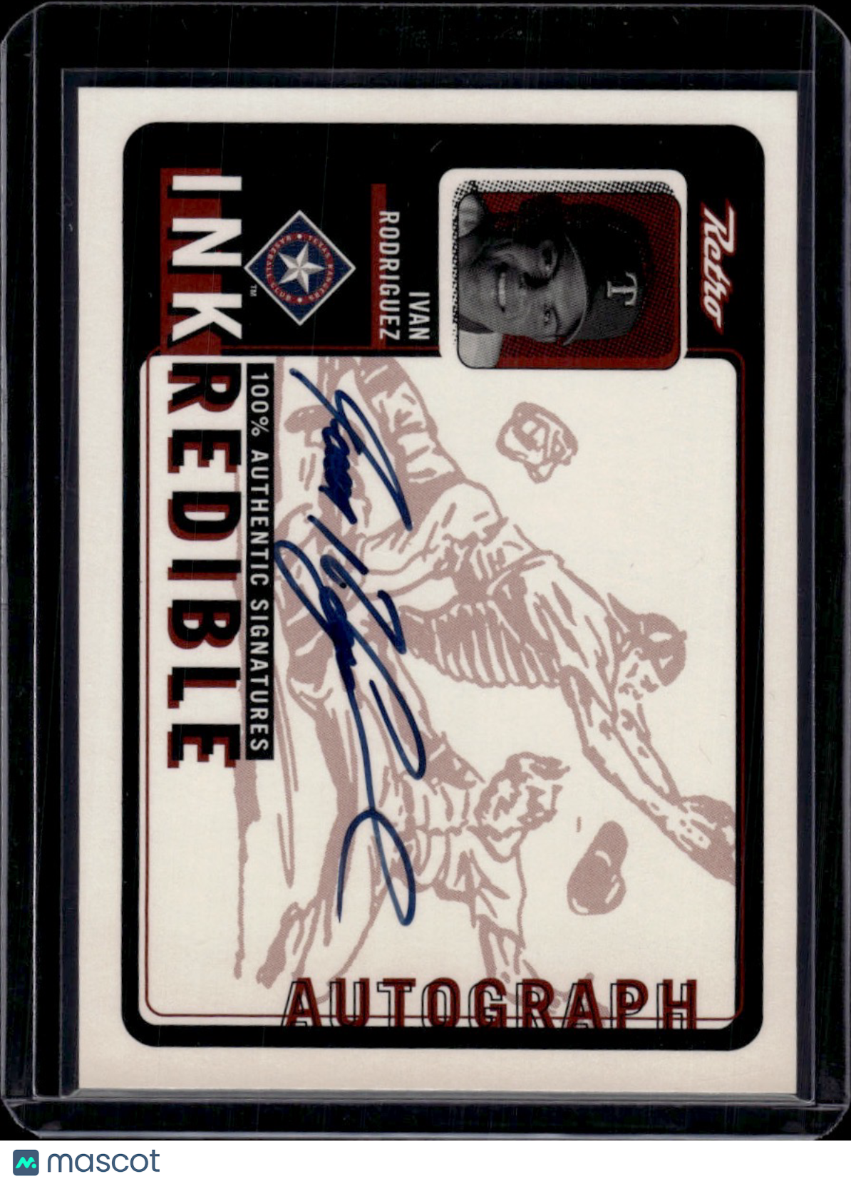 1999 Upper Deck Retro Inkredible Ivan Rodriguez