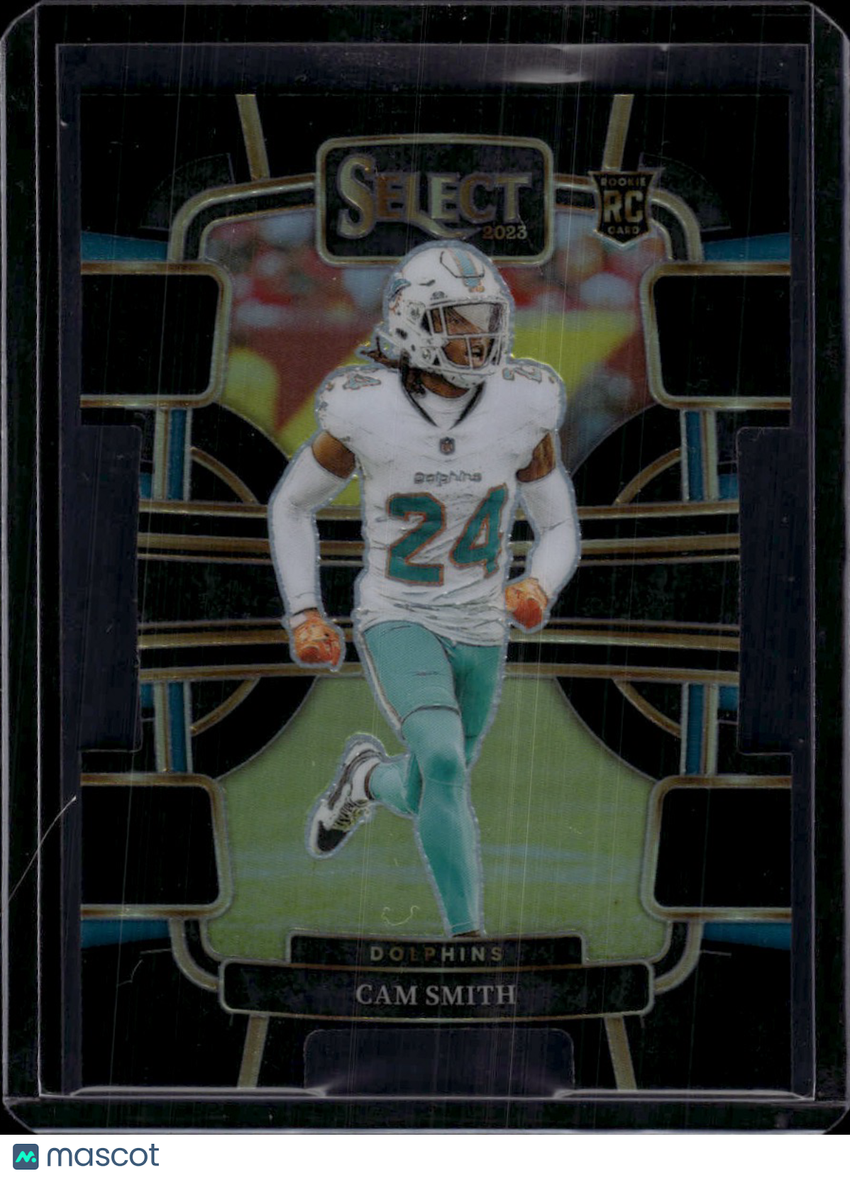 2024 Panini Select Football Concourse Cam Smith Black Die Cut 1/1 RC