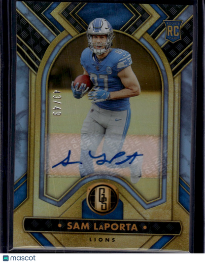 2023 Panini Gold Standard Sam LaPorta RC AUTO /49