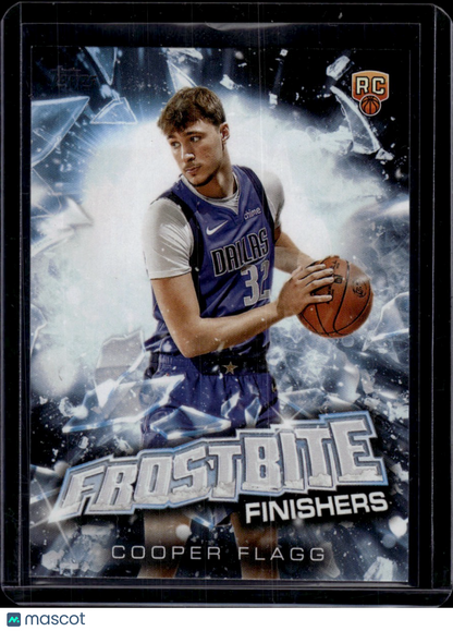 2025 Topps Holiday Mega Basketball Frostbite Finishers Cooper Flagg RC
