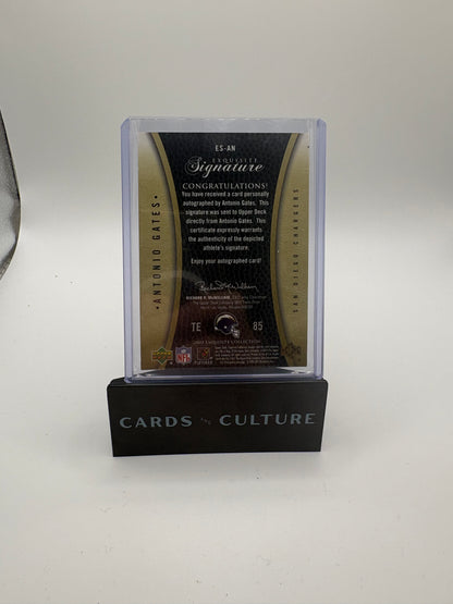 2005 Upper Deck Exquisite Collection Exquisite Signature Antonio Gates /35