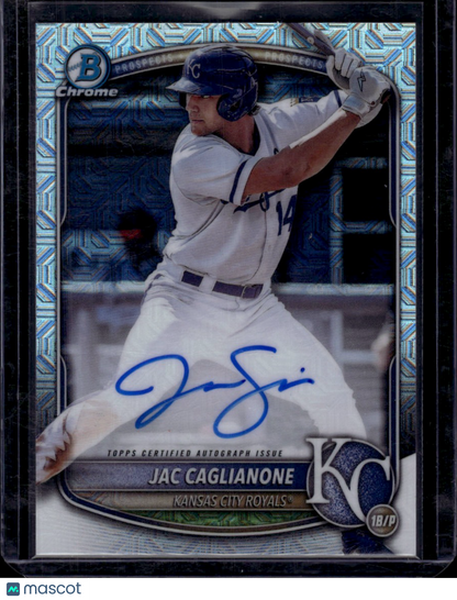 2025 Topps Bowman Chrome Jac Caglianone Mega Box Auto