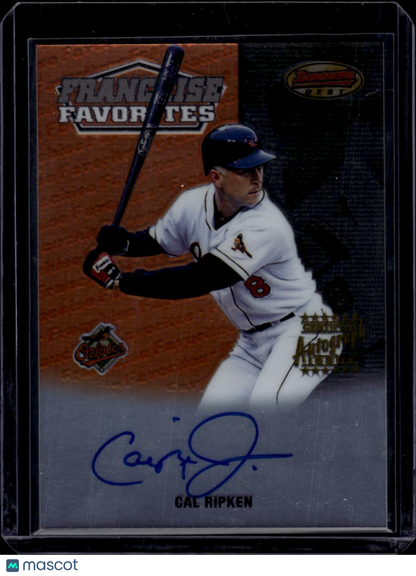 2000 Bowman's Best Franchise Favorites Cal Ripken Auto