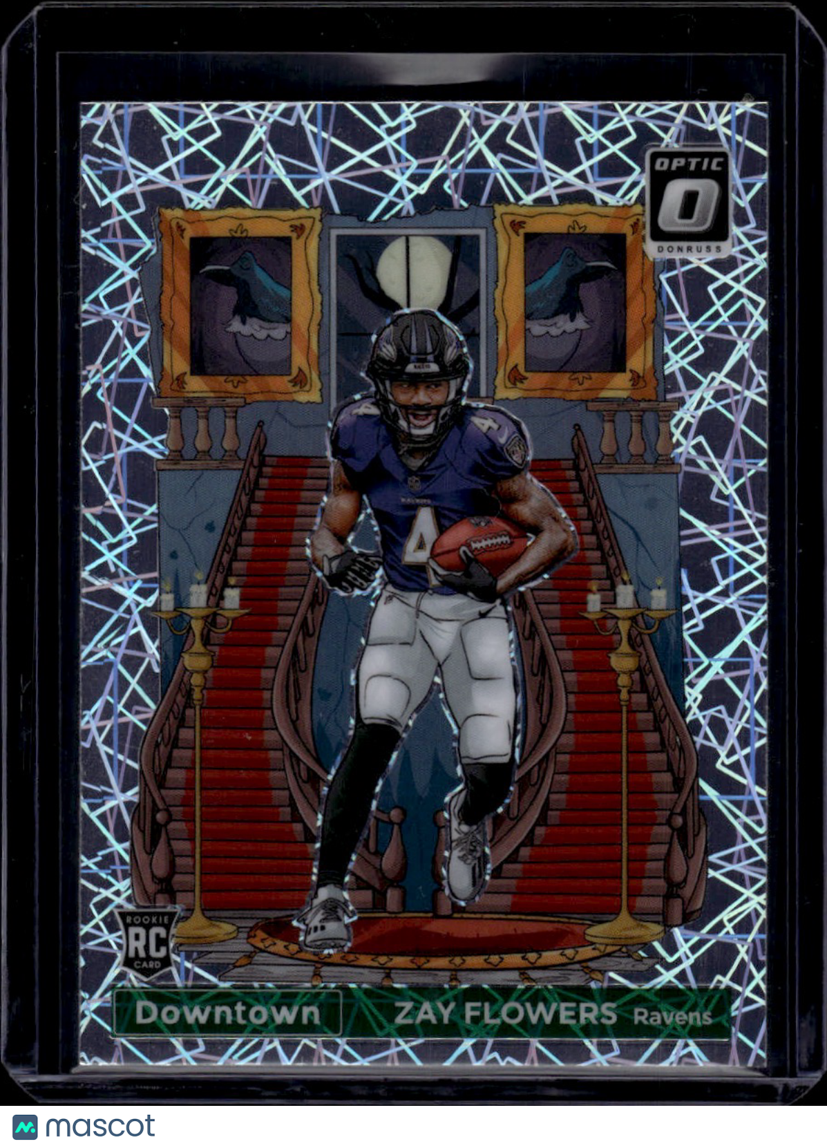 2023 Panini Donruss Optic Downtown Zay Flowers RC