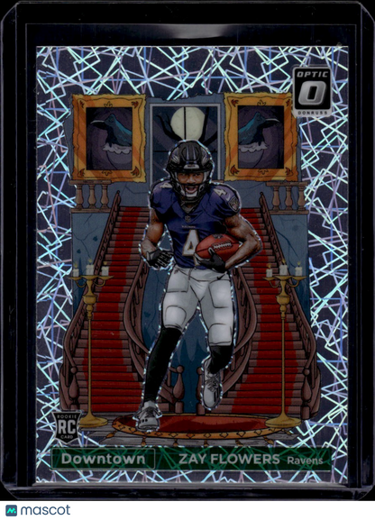 2023 Panini Donruss Optic Downtown Zay Flowers RC