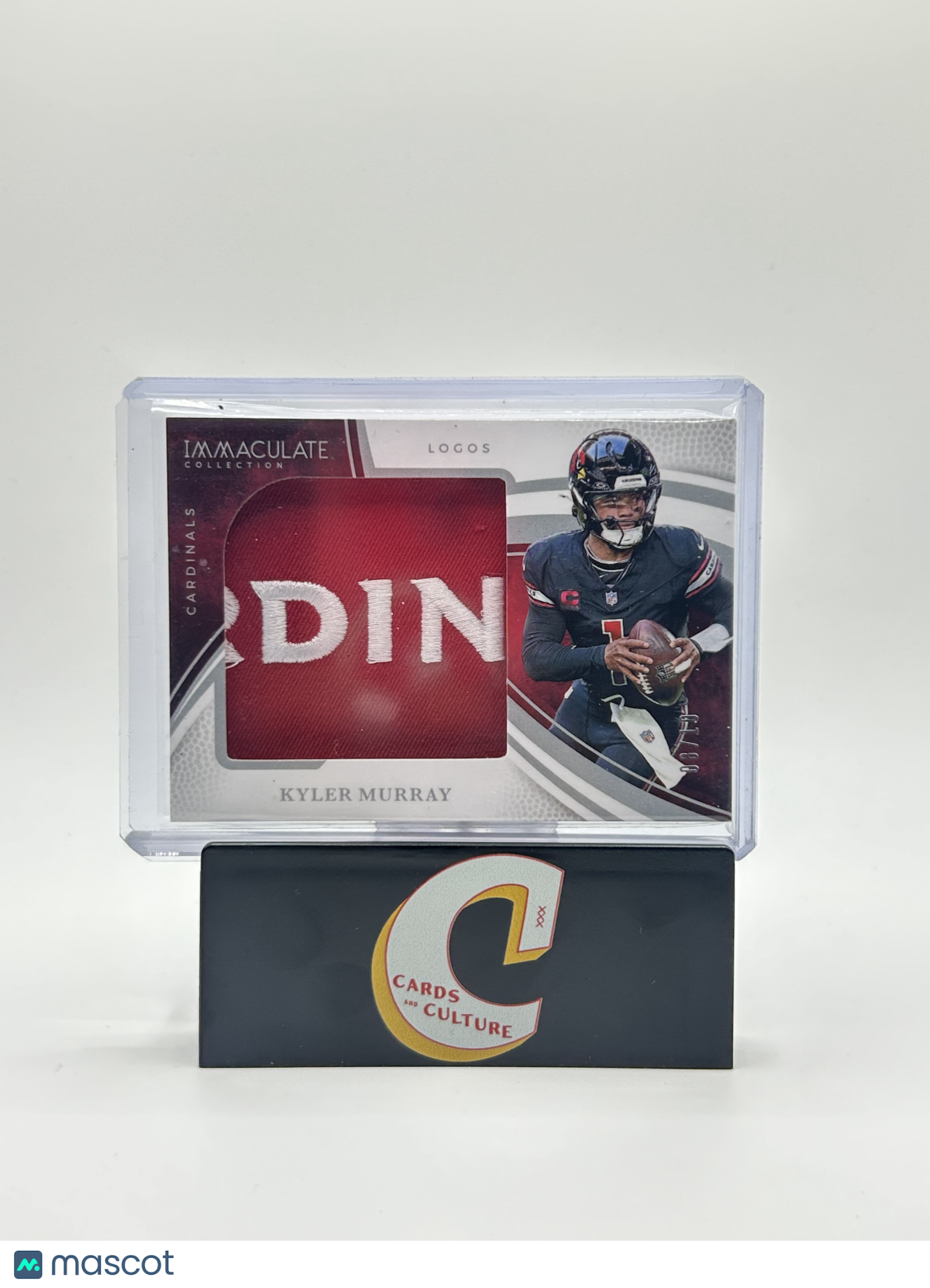 2025 Panini Immaculate Collection Logos Kyler Murray Patch 08/10 Memorabilia