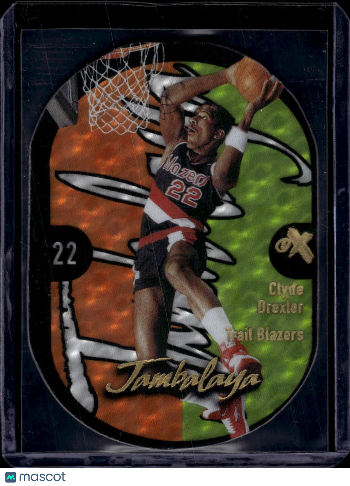 2006 Fleer E-X Jambalaya Clyde Drexler