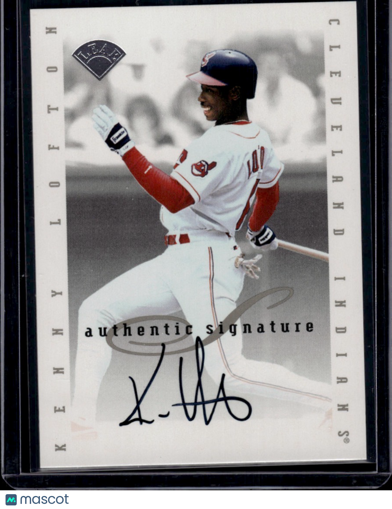 1996 Leaf Signature Series Kenny Lofton
