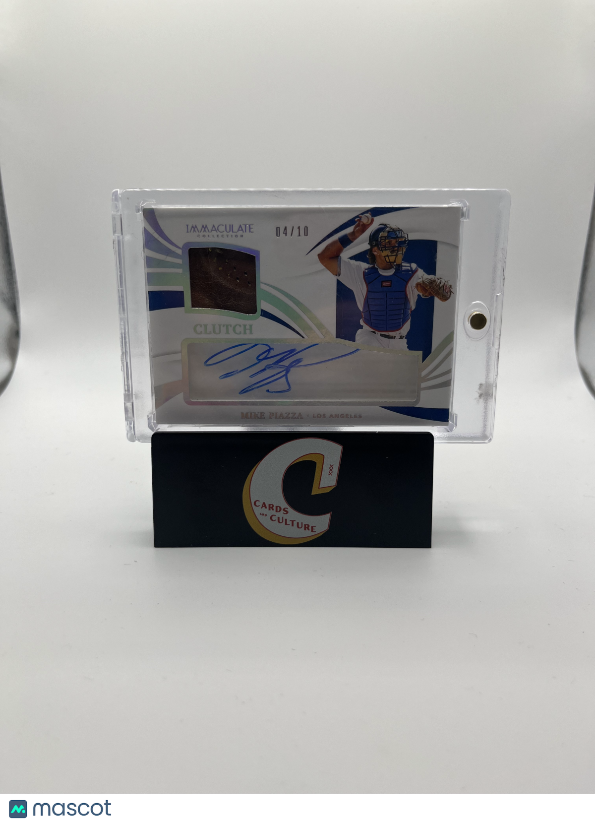 2022 Panini Immaculate Collection Clutch Mike Piazza 04/10 Patch Memorabilia