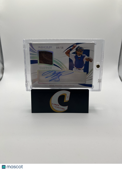 2022 Panini Immaculate Collection Clutch Mike Piazza 04/10 Patch Memorabilia
