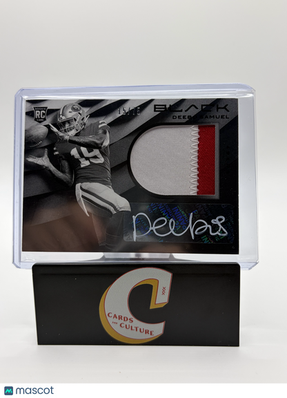 2019 Panini Black Deebo Samuel RPA /75