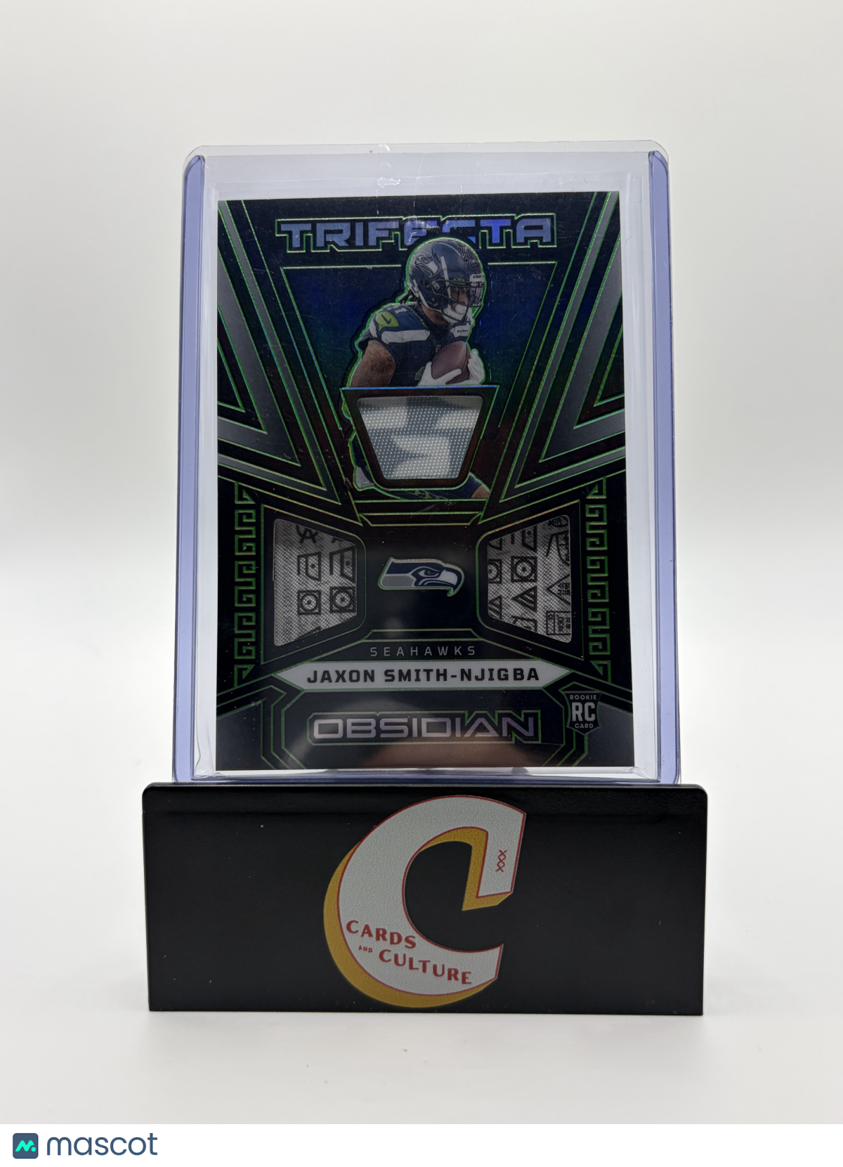2024 Panini Obsidian Trifecta Jaxon Smith-Njigba RC Triple Relic/25