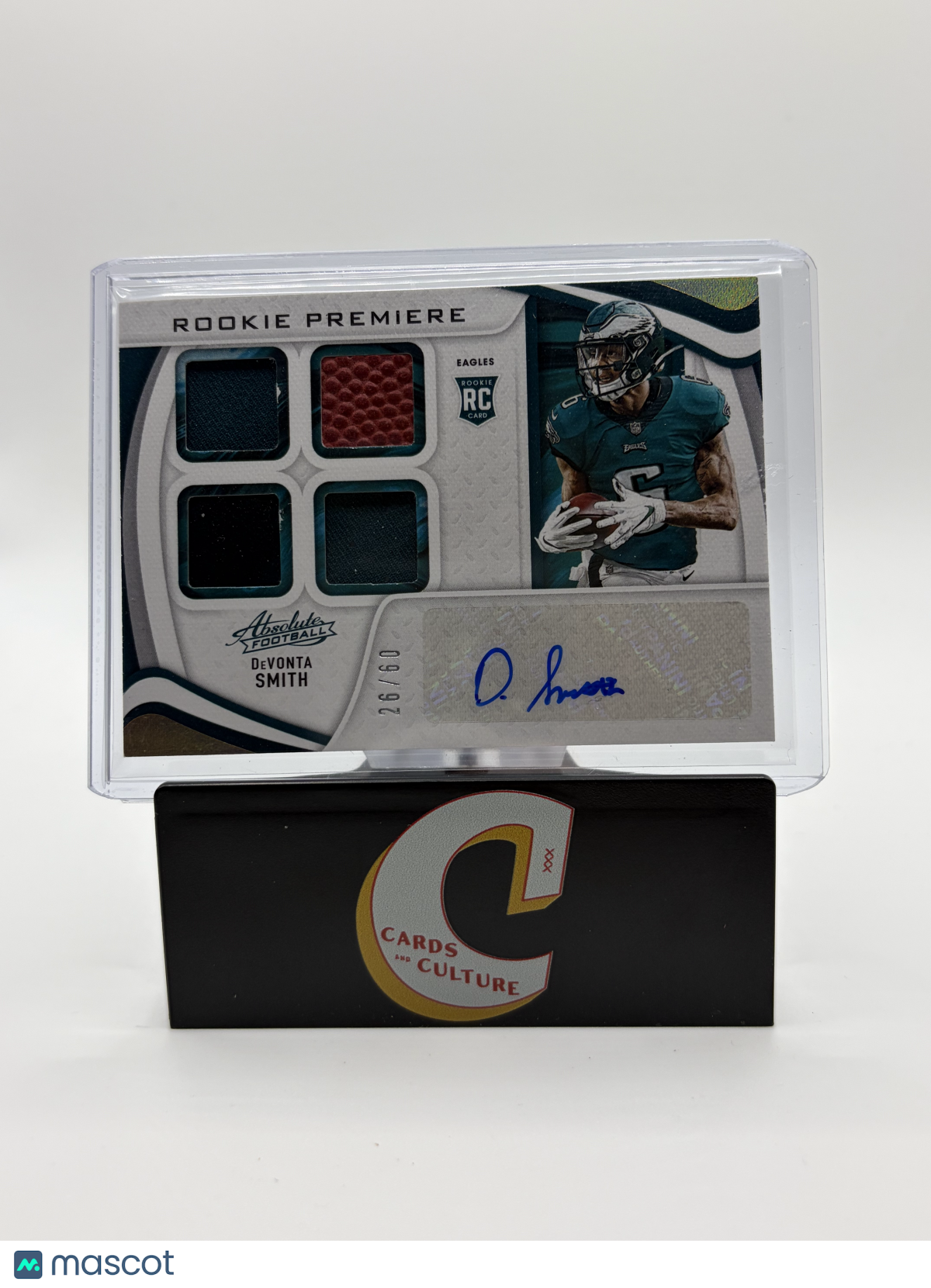 2021 Panini Absolute Football Rookie Premiere DeVonta Smith RPA /60