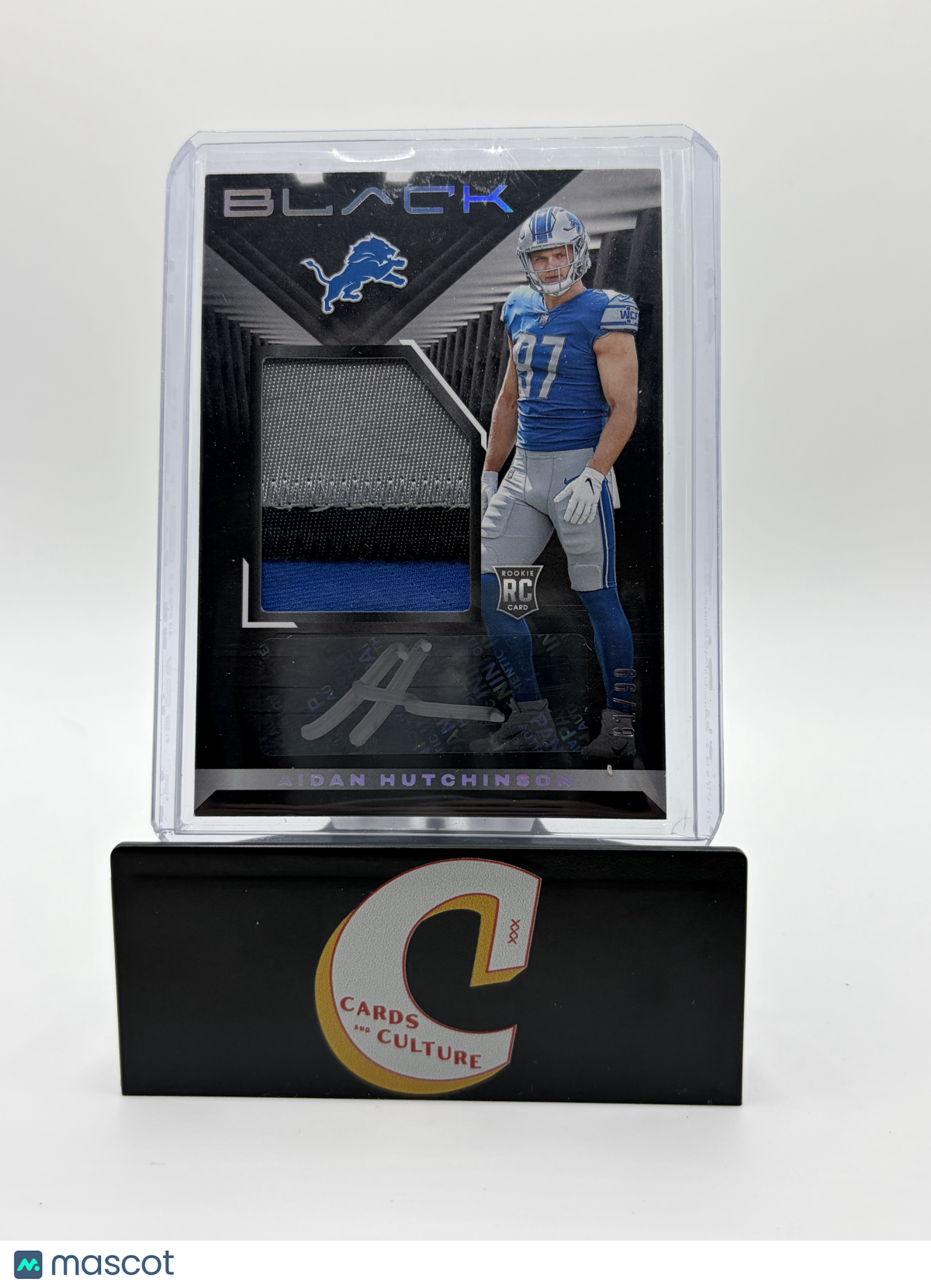 2022 Panini Black Aidan Hutchinson RPA /99