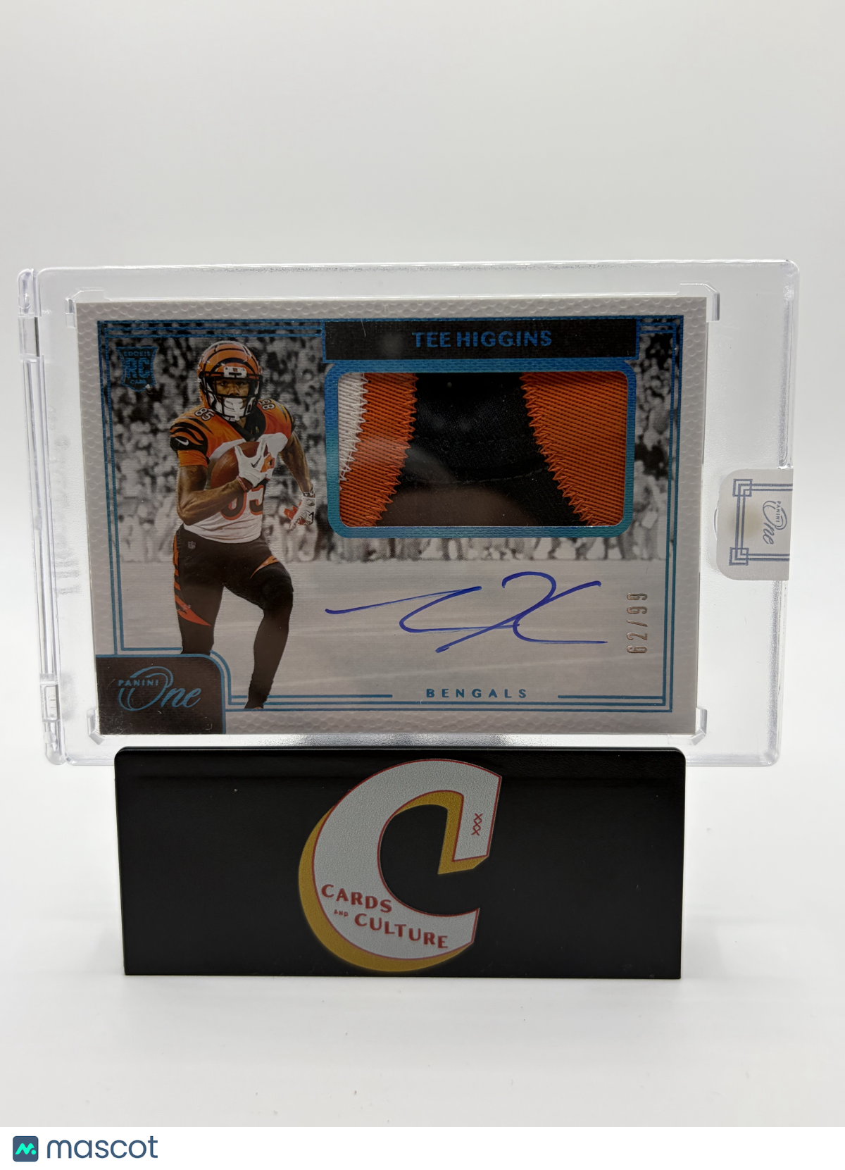 2021 Panini One Tee Higgins 62/99 Patch