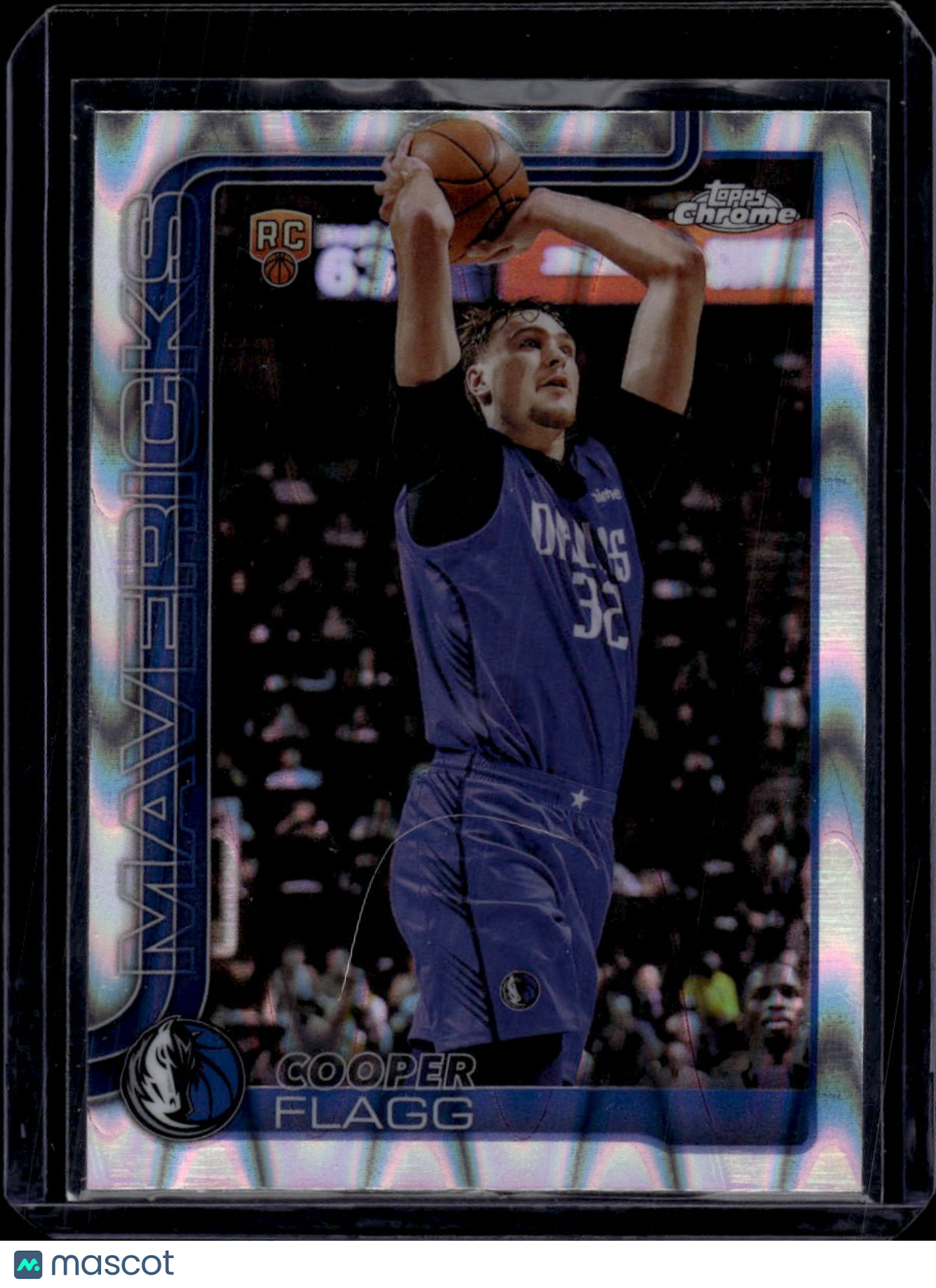 2025 Topps Chrome Cooper Flagg Ray Wave Refractor RC