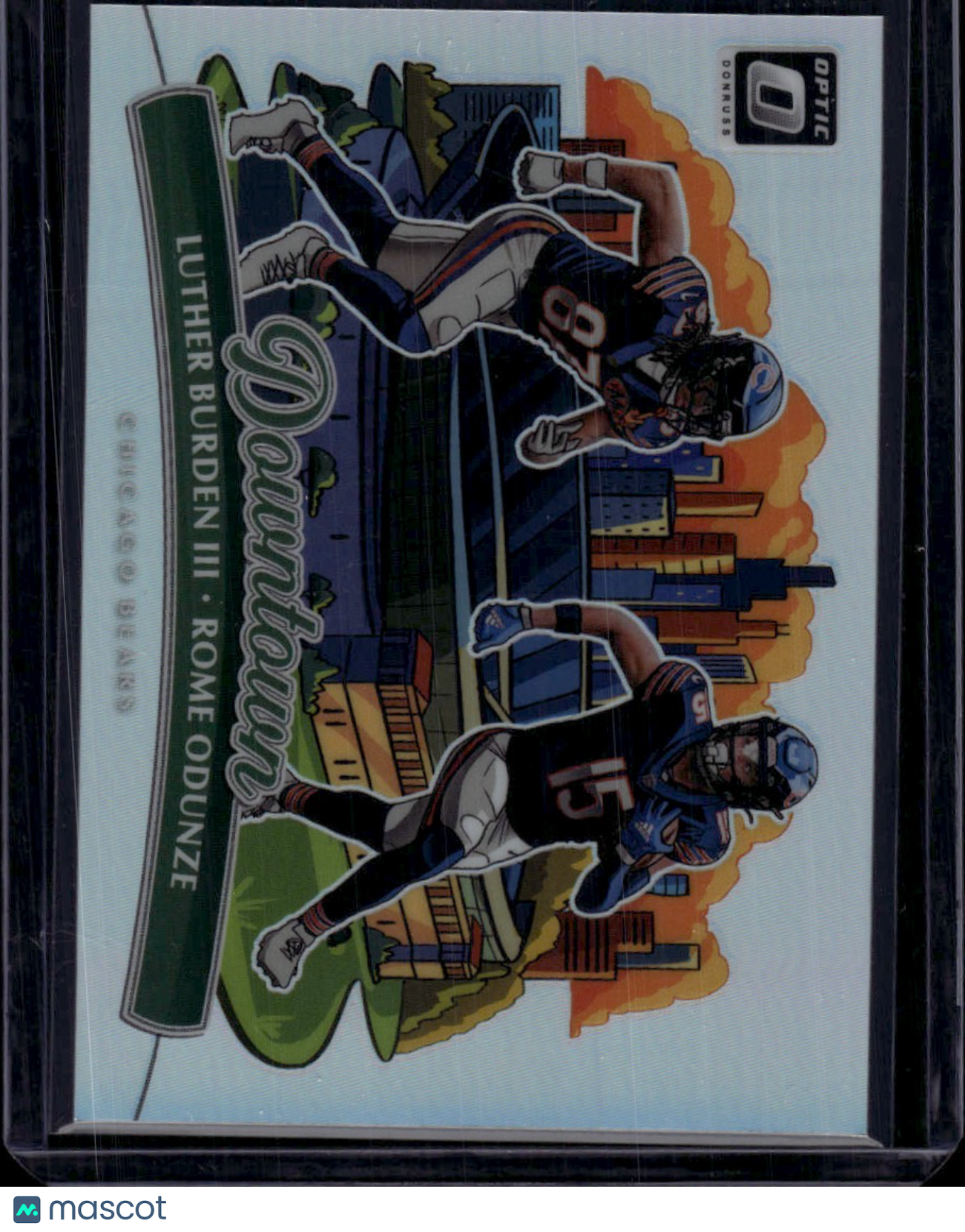 2025 Panini Donruss Optic Prizm Downtown Luther Burden III Rome Odunze