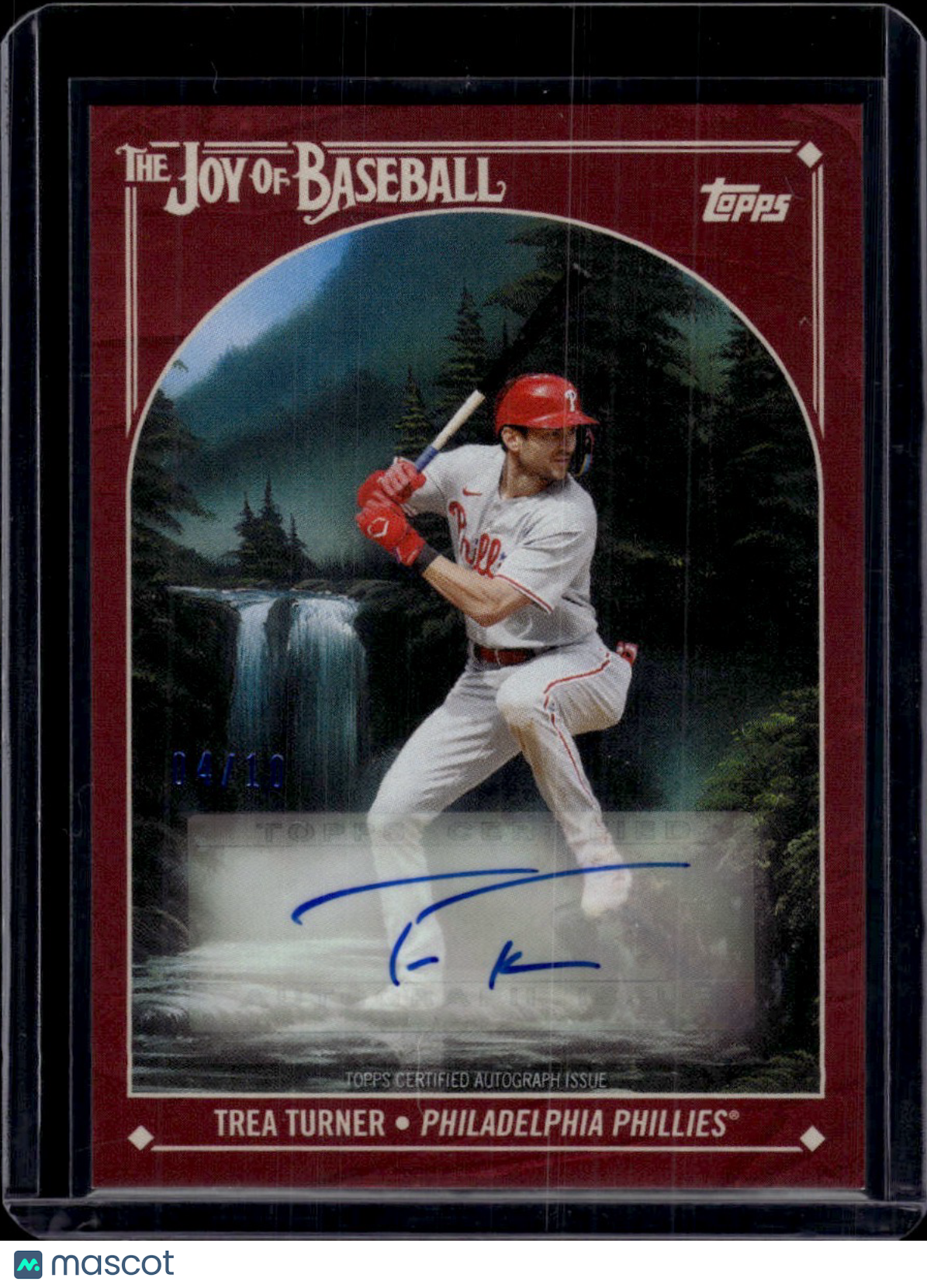 2023 Topps The Joy of Baseball Trea Turner Auto /10