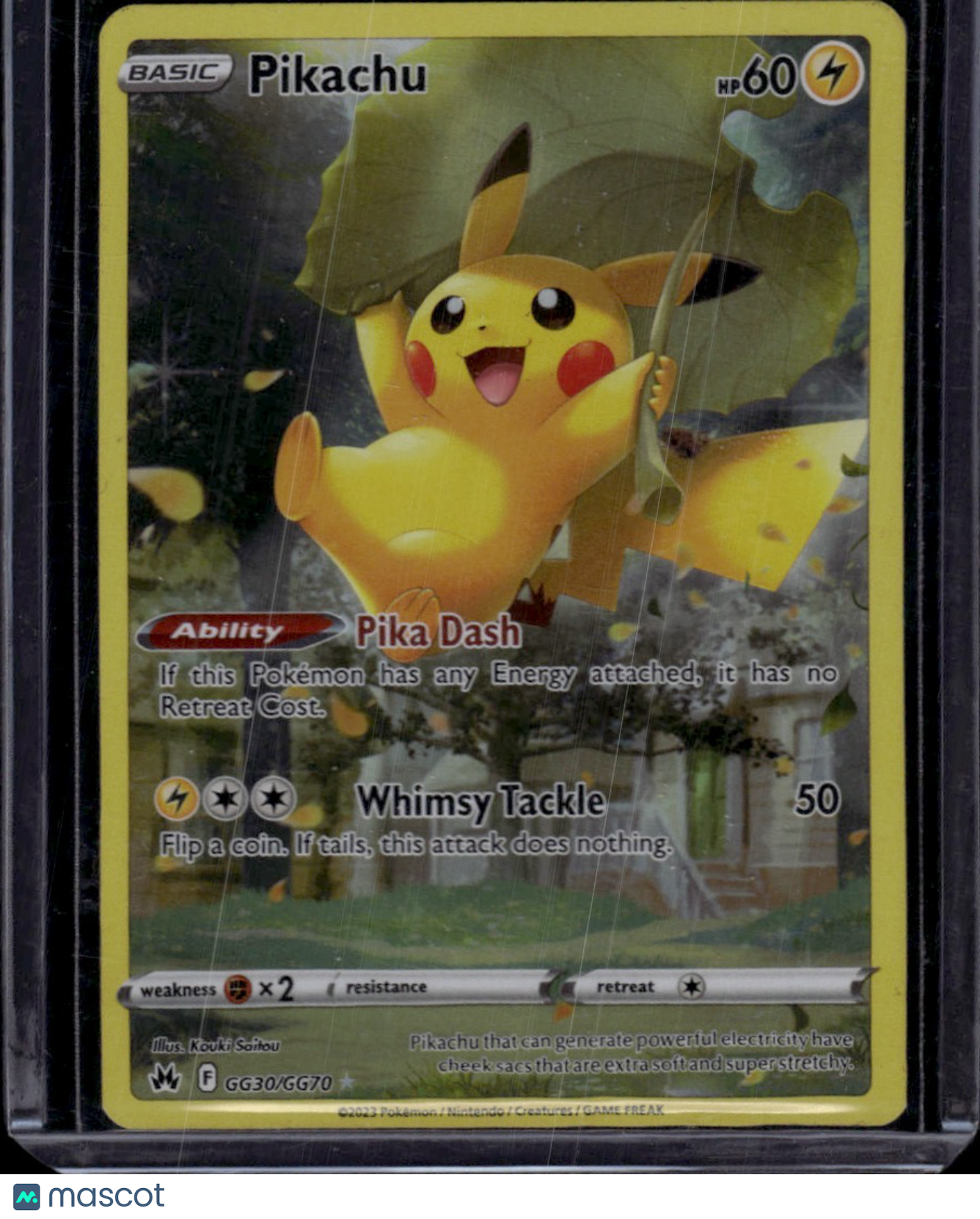 Pokemon 2023 Crown Zenith Pokemon Pikachu AR