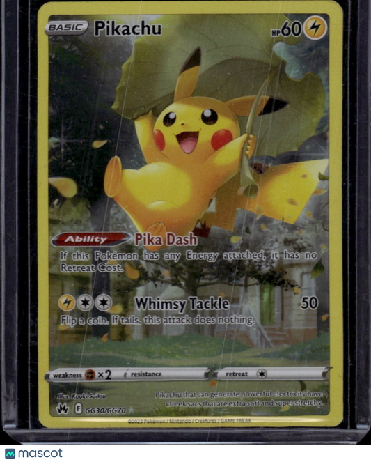 Pokemon 2023 Crown Zenith Pokemon Pikachu AR