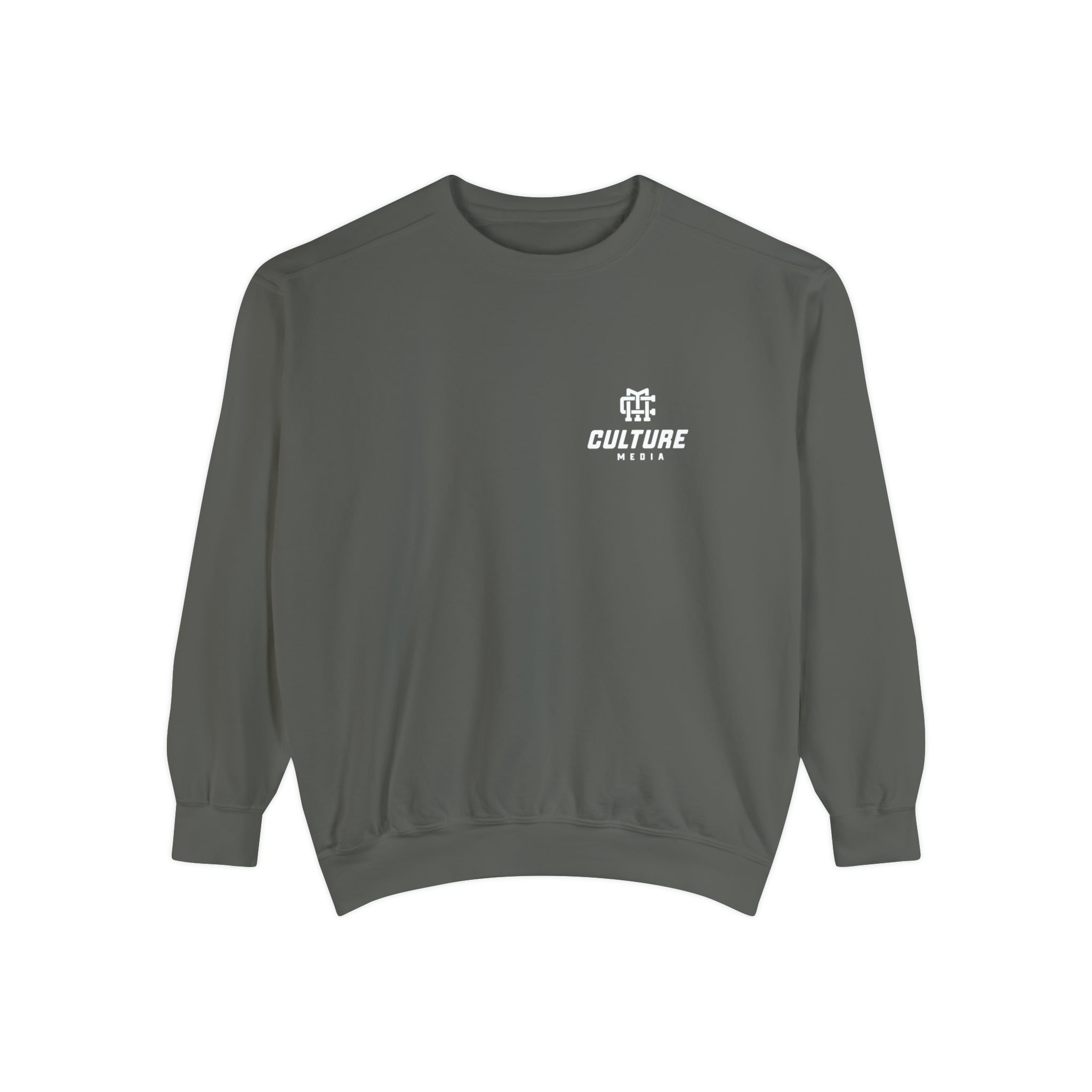 Culture Media Unisex Garment-Dyed Sweatshirt