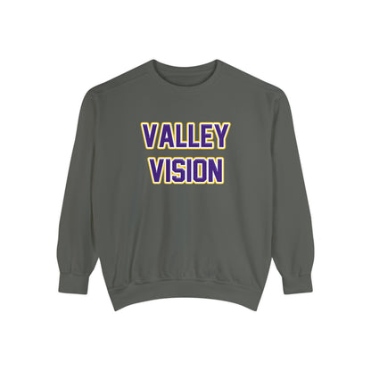 Valley Vision Unisex Garment-Dyed Sweatshirt