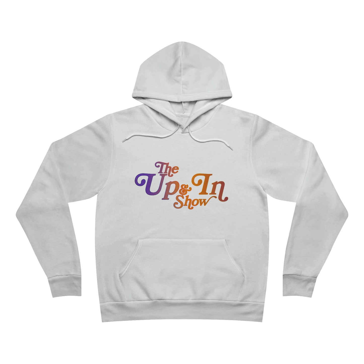 Up and In Retro Unisex Sponge Fleece Pullover Hoodie