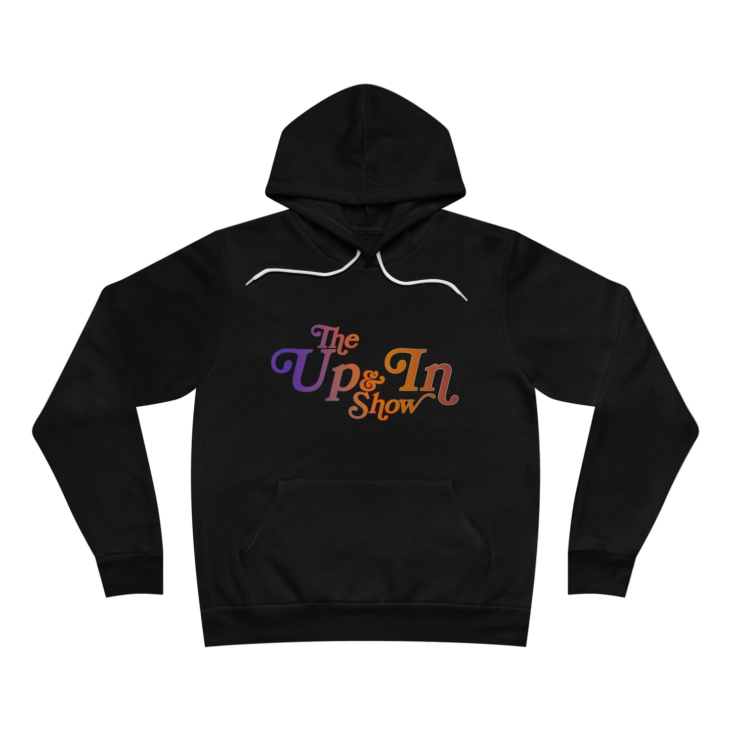 Up and In Retro Unisex Sponge Fleece Pullover Hoodie