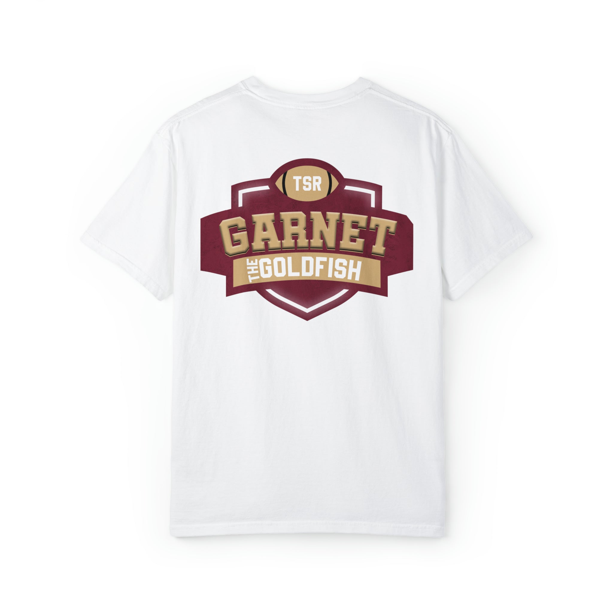 10 Second Runoff x Garnet The Goldfish People's Champ Unisex Garment-Dyed T-shirt