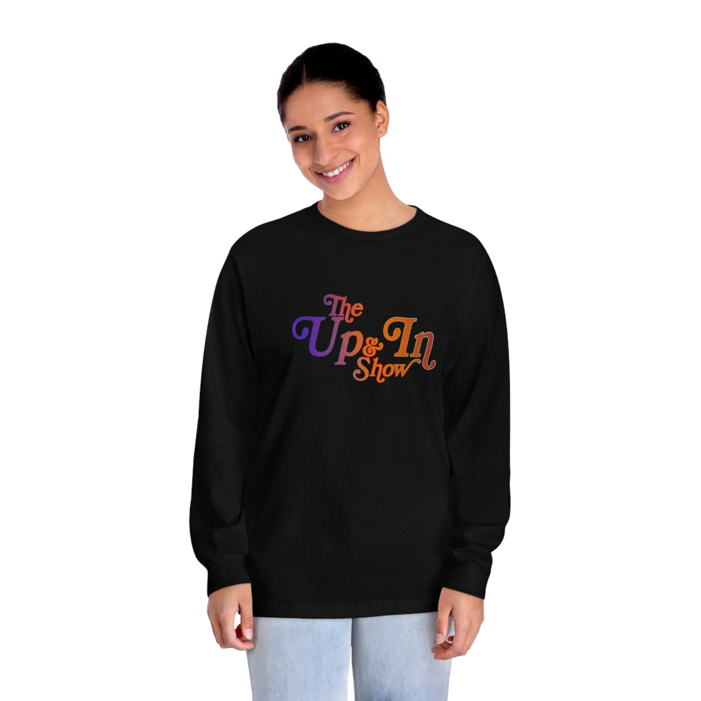 Up and In Retro Unisex Classic Long Sleeve T-Shirt