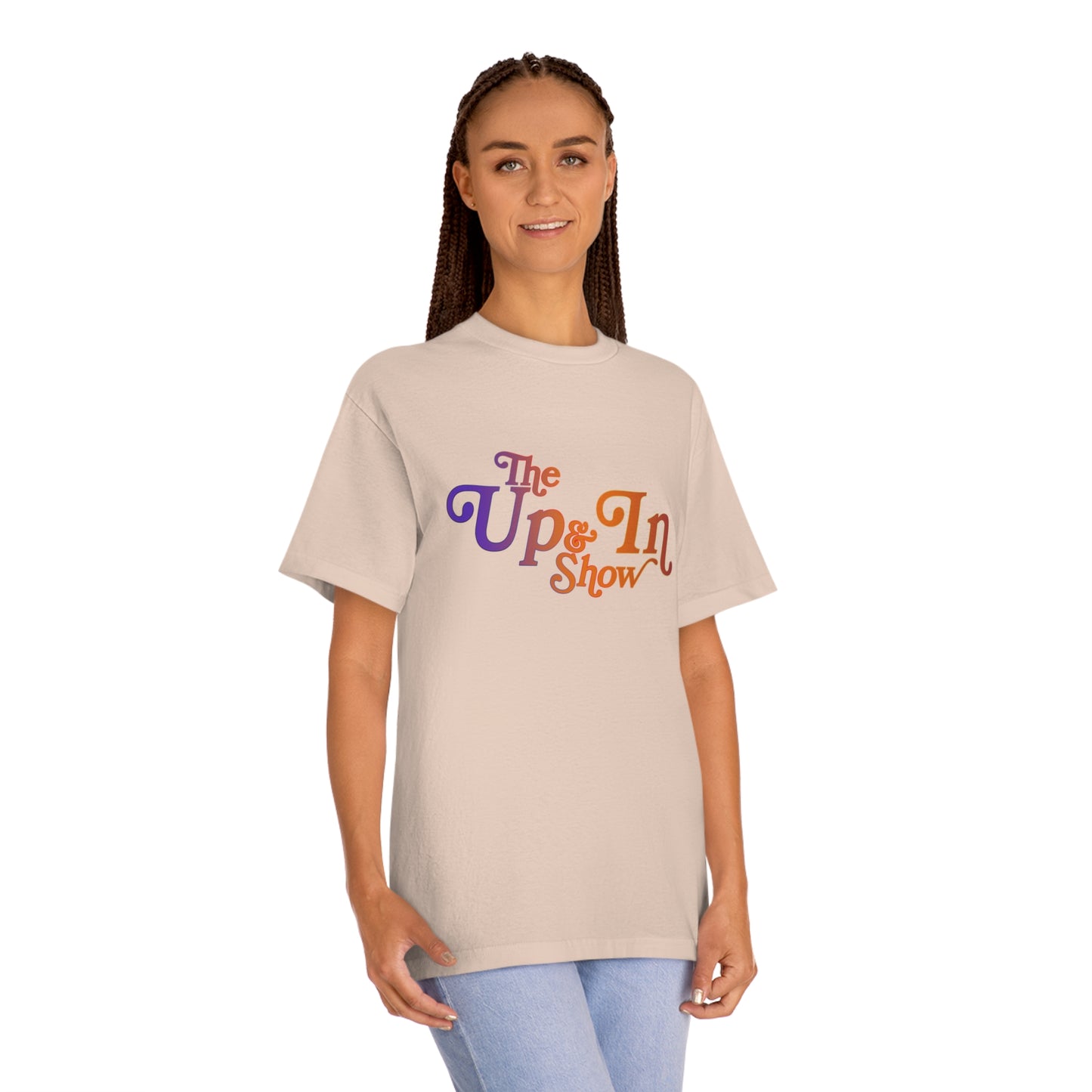 Up and In Retro Unisex Classic Tee