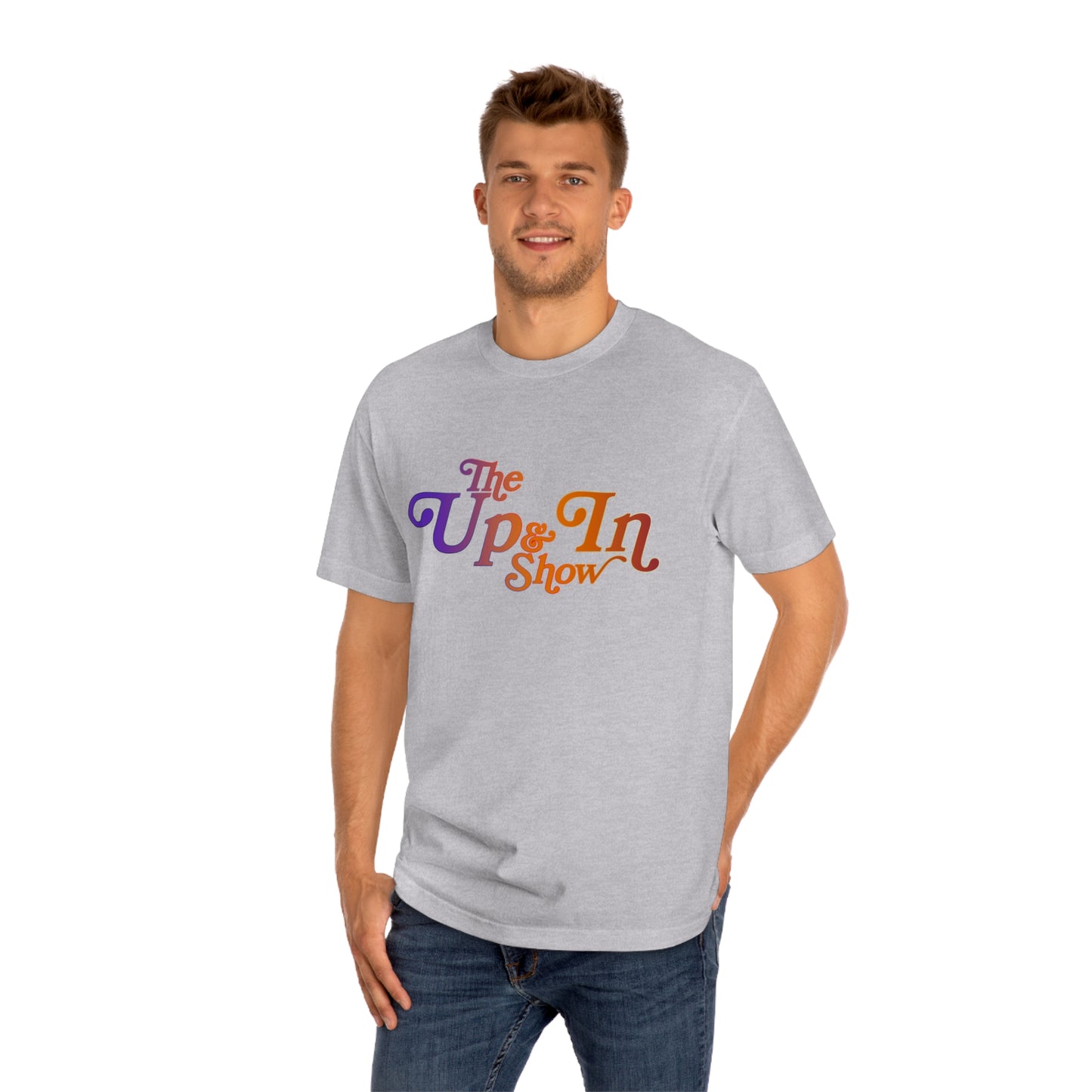 Up and In Retro Unisex Classic Tee