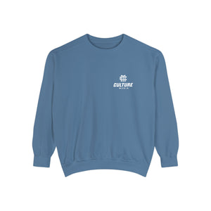 Culture Media Unisex Garment-Dyed Sweatshirt