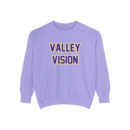 Valley Vision Unisex Garment-Dyed Sweatshirt