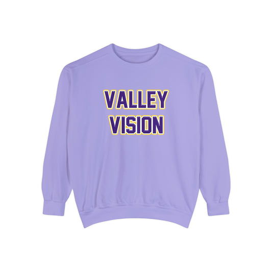 Valley Vision Unisex Garment-Dyed Sweatshirt