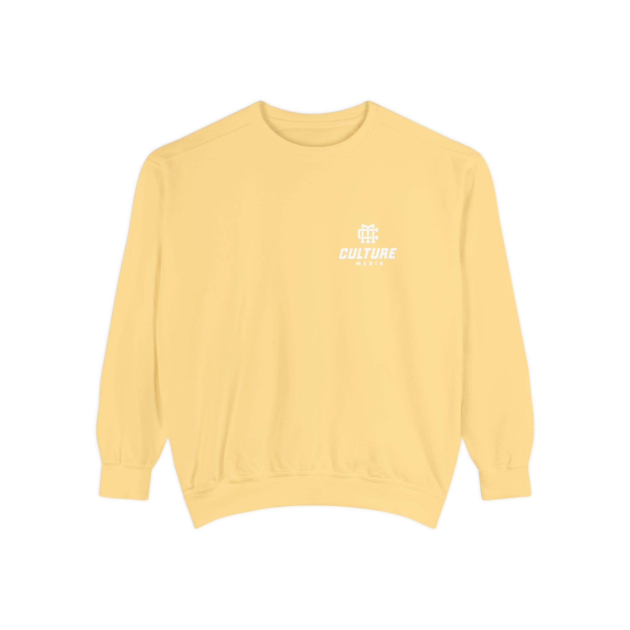 Culture Media Unisex Garment-Dyed Sweatshirt