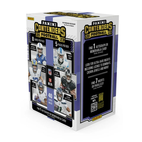 2023 Panini Contenders Football Sealed Hobby Blaster Box