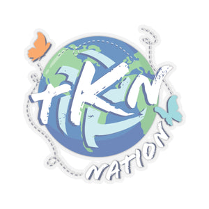 TKN Nation Kiss-Cut Stickers