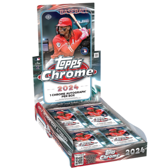 2024 Topps Chrome Baseball Sealed Hobby Box