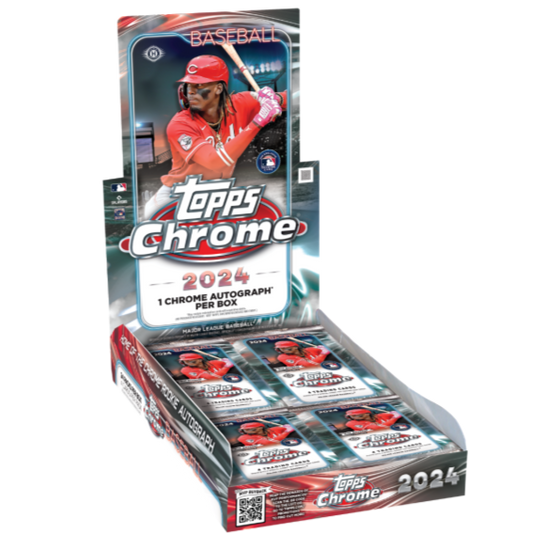 2024 Topps Chrome Baseball Sealed Hobby Box