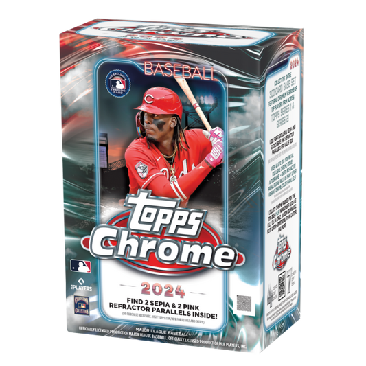 2024 Topps Chrome Baseball Factory Sealed Blaster Box