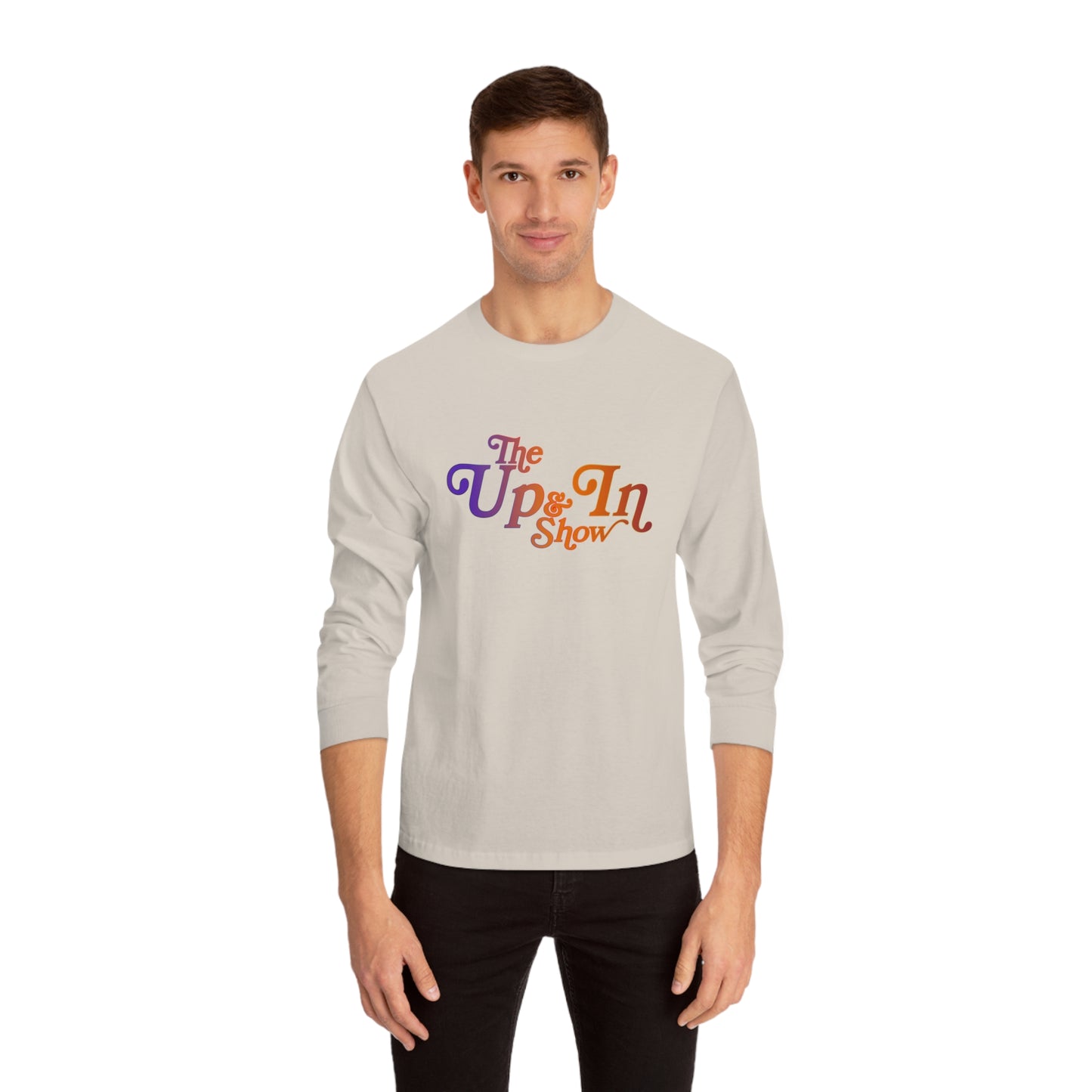 Up and In Retro Unisex Classic Long Sleeve T-Shirt